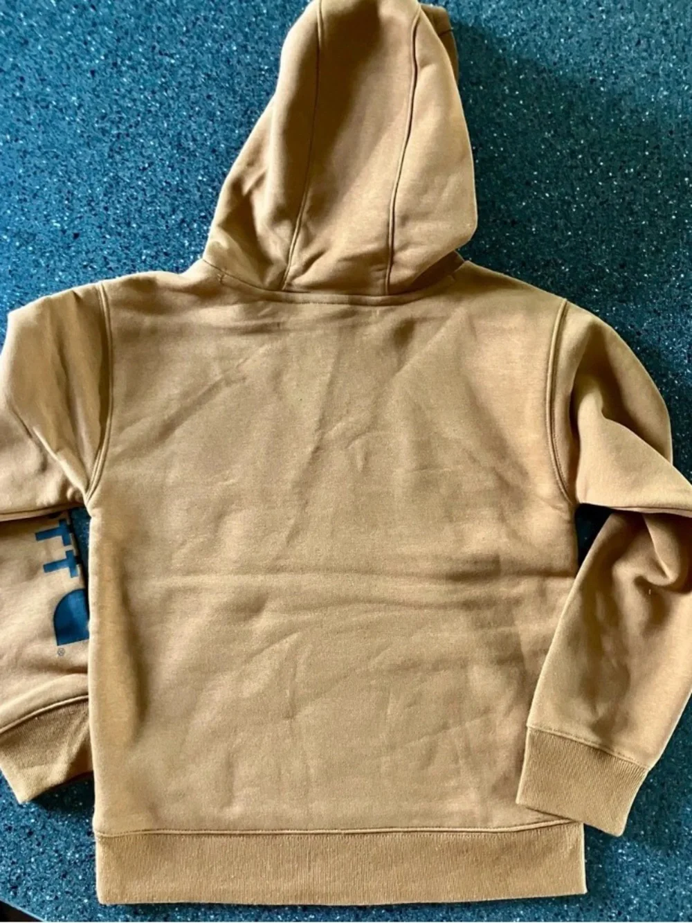 Carhartt Tan/Brown Logo Hooded Sweatshirt